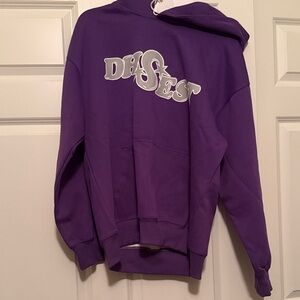 NWT Aelfric Eden Purple Hoodie with White DHSest Logo